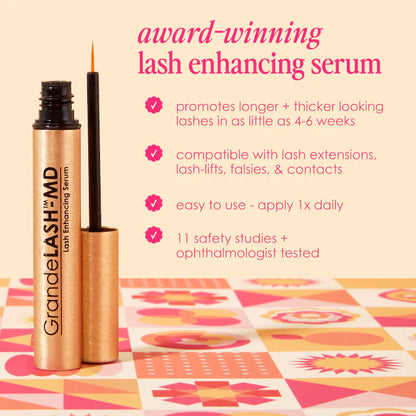 Lash & Brow Luxuries For Fuller,Thicker Looking Lashes & Brows - Grande Cosmetics