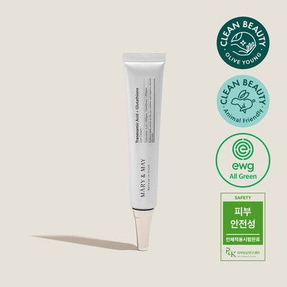 Tranexamic Acid+Glutathione eye cream - Mary & May