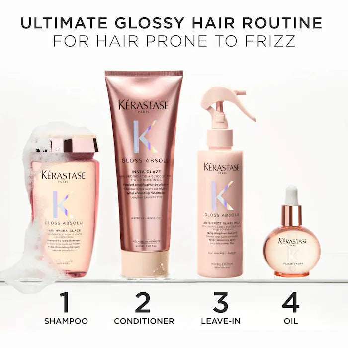 Gloss Absolu High-Shine Anti-Frizz Shampoo for Fine to Medium Hair - a kerastase