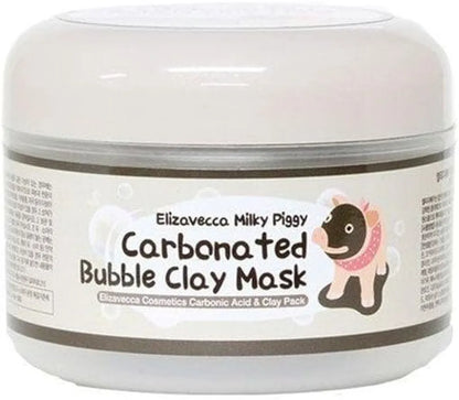 Carbonated Bubble Clay Mask - Elizavecca Milky Piggy