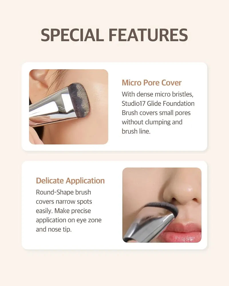 Glide Foundation Brush 411 - Studio 17