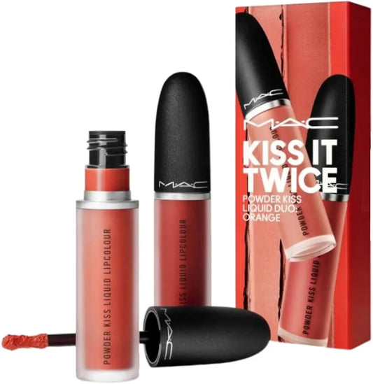 Kiss It Twice Powder Kiss Liquid Duo -  Mac
