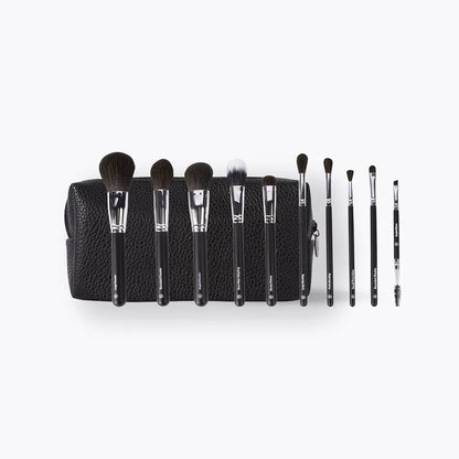 Ultimate Essentials 10 Pieces Face & Eye Brush Set - Bh Cosmetics