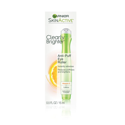 Clearly Brighter Anti-Puff Eye Roller - Garnier SkinActive