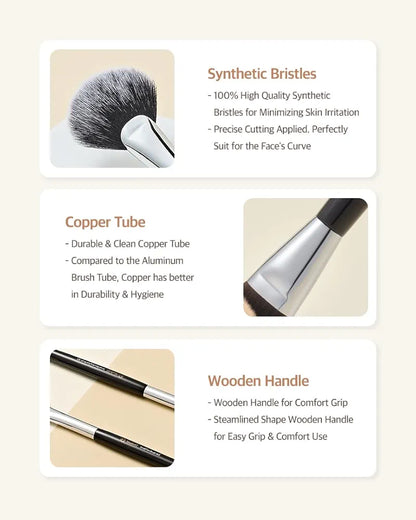 Glide Foundation Brush 411 - Studio 17