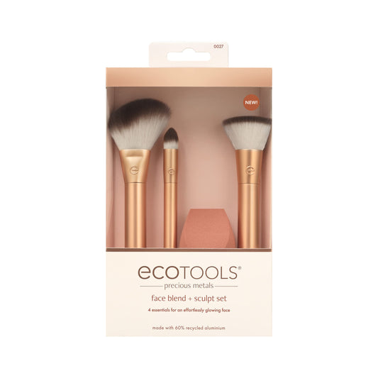 Precious Metals Face Blend + Sculpt Set - Ecotools