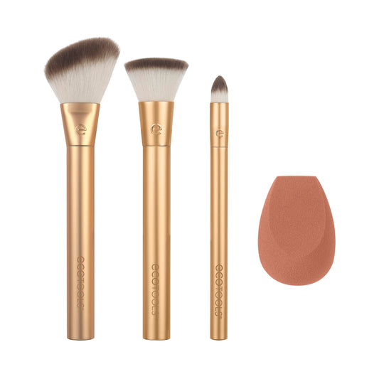 Precious Metals Face Blend + Sculpt Set - Ecotools