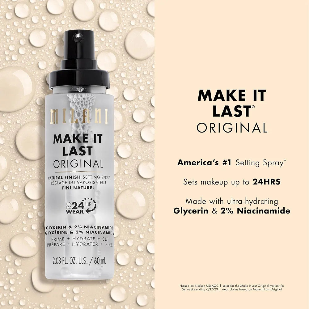 Make It Last Original Natural  Finish Setting Spray - Milani