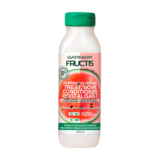 Plumping+Watermelon Hair Treat Conditioner - Garnier Fructis