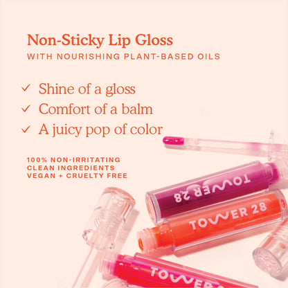 Tower 28 - Shine On lip jelly Non-stick Gloss