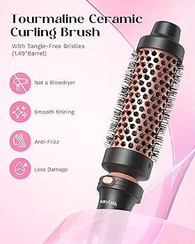 Wavytalk (5 In 1) Profesional Ceramic interchangeable Curling Wand Set