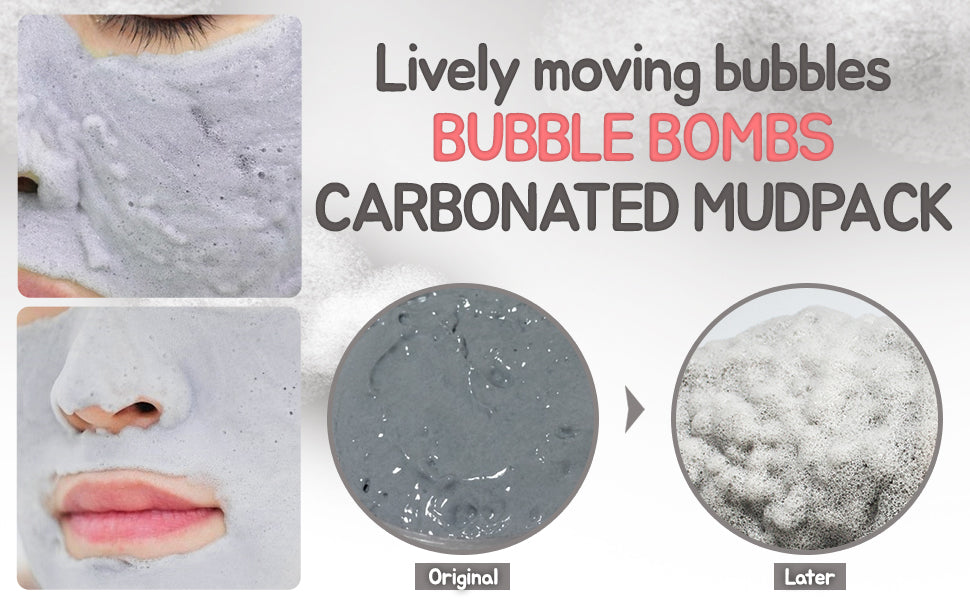 Carbonated Bubble Clay Mask - Elizavecca Milky Piggy