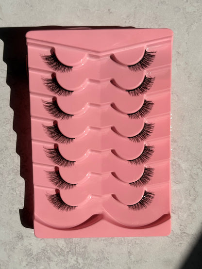 Eyelash 7pcs Pack de Pestañas