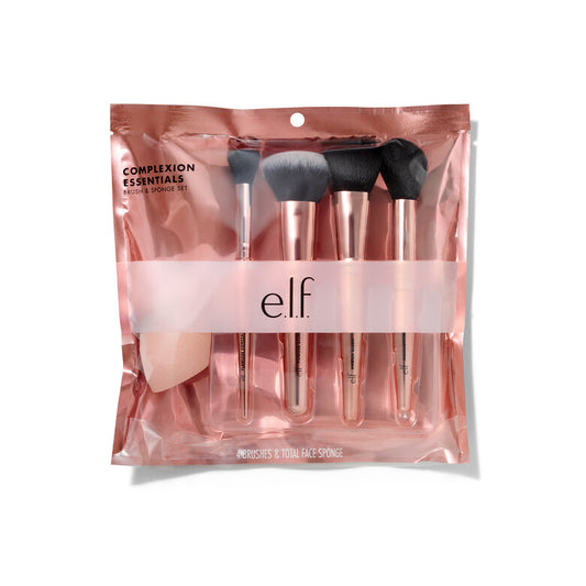 Complexion Essentials Brush & Sponge Set - elf