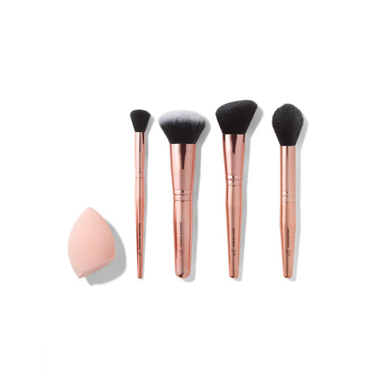 Complexion Essentials Brush & Sponge Set - elf