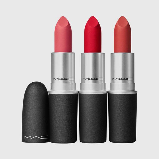 Powder Kiss Me Goodbye Lipstick Trío Travel Exclusive- MAC