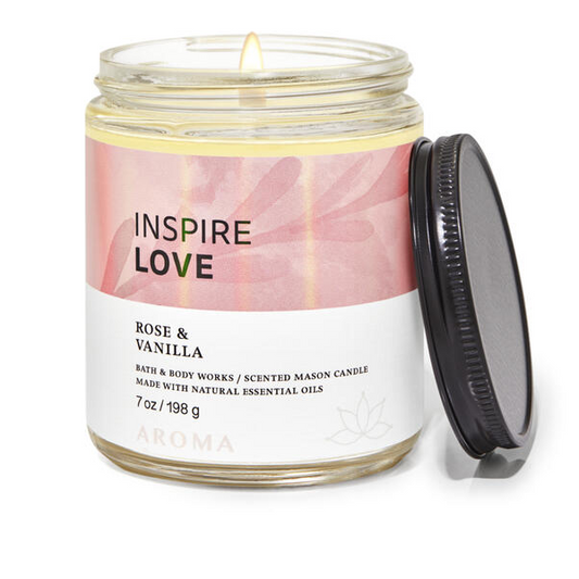 Inspire Love - 1 wick candle-Bath & Body Works