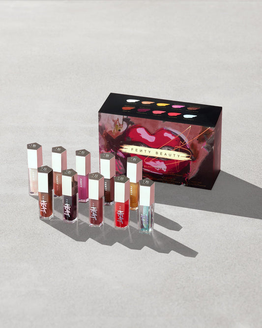 The Gloss Bomb Vault 10pcs Set - Fenty Beauty