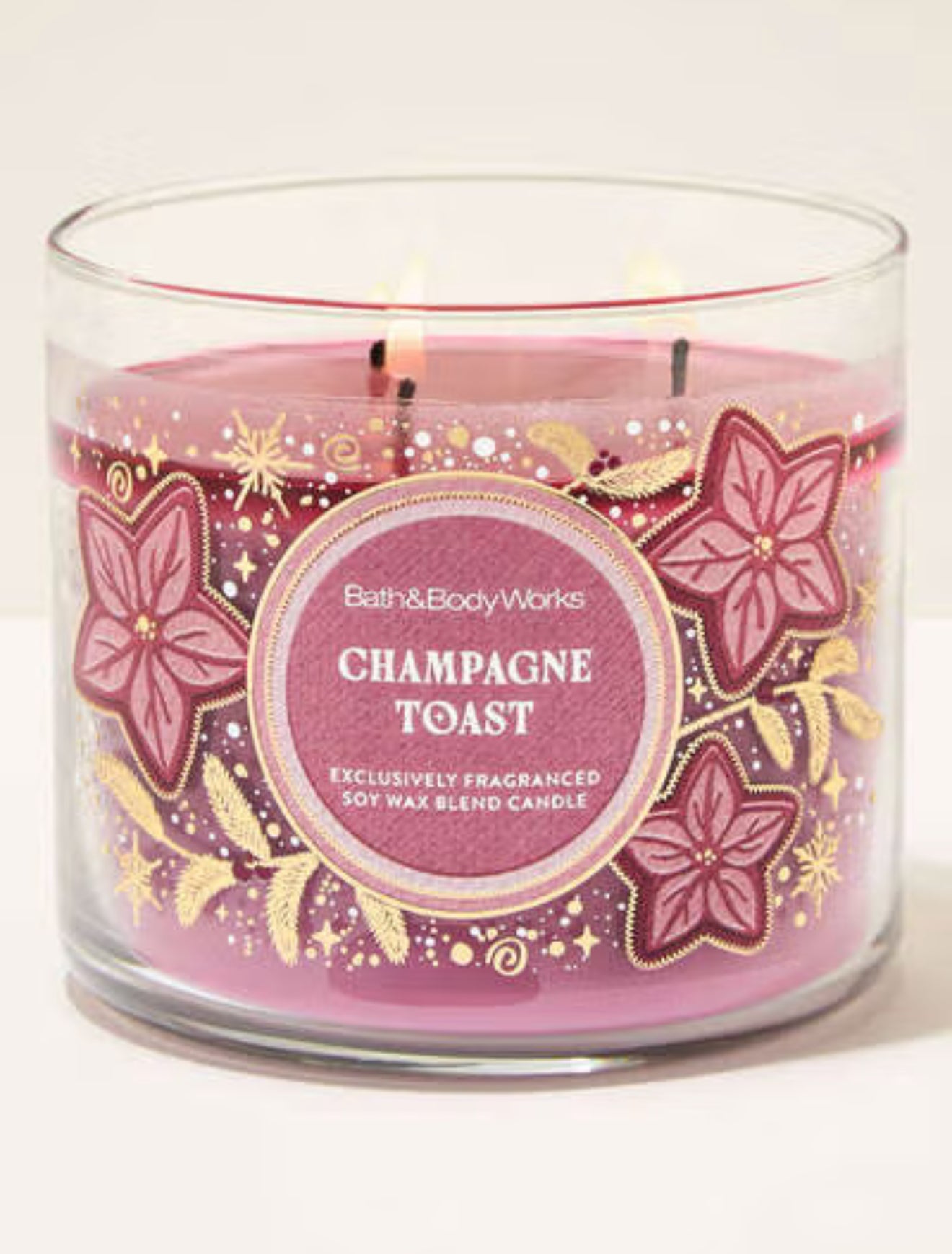 Champagne Toast 3 Wick Candle - Bath & Body Works