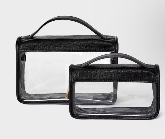 Clear Travel Pouch Duo - A New Day