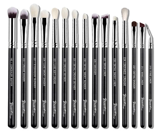 Makeup Eye Brush Set 15pcs - Bueart Design Pro
