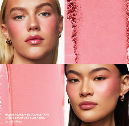 Double-Take Cream & Powder Blush Duo- Patrick Ta