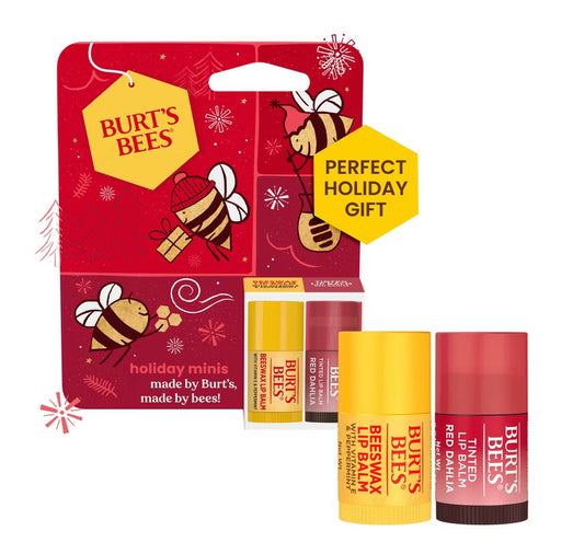 Holiday Minis Lip Balm Gift Set- Burts Bees