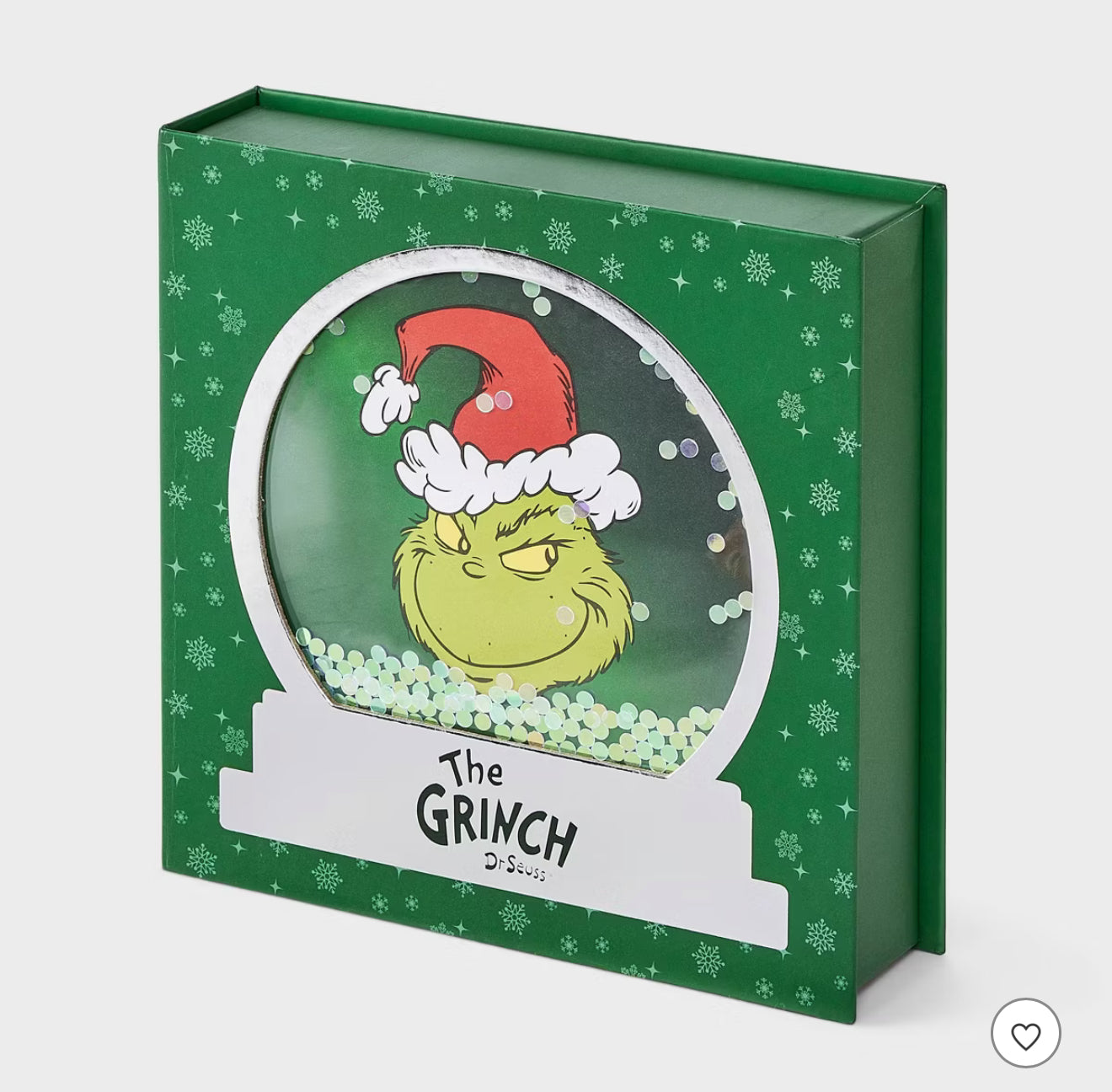 The Grinch pack de 2 pares calcetas en caja de globo de nieve