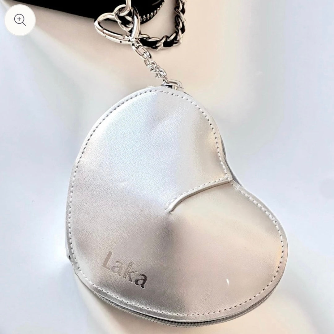 Heart Pouch Charm + Keyring - Laka
