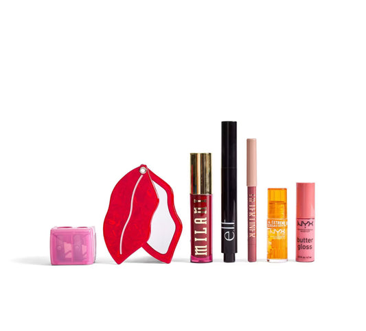 The Lip Set Gloss & Glam 7pcs Gift Set