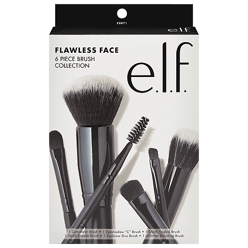 Flawless face 6 pcs Brush Collection - ELF