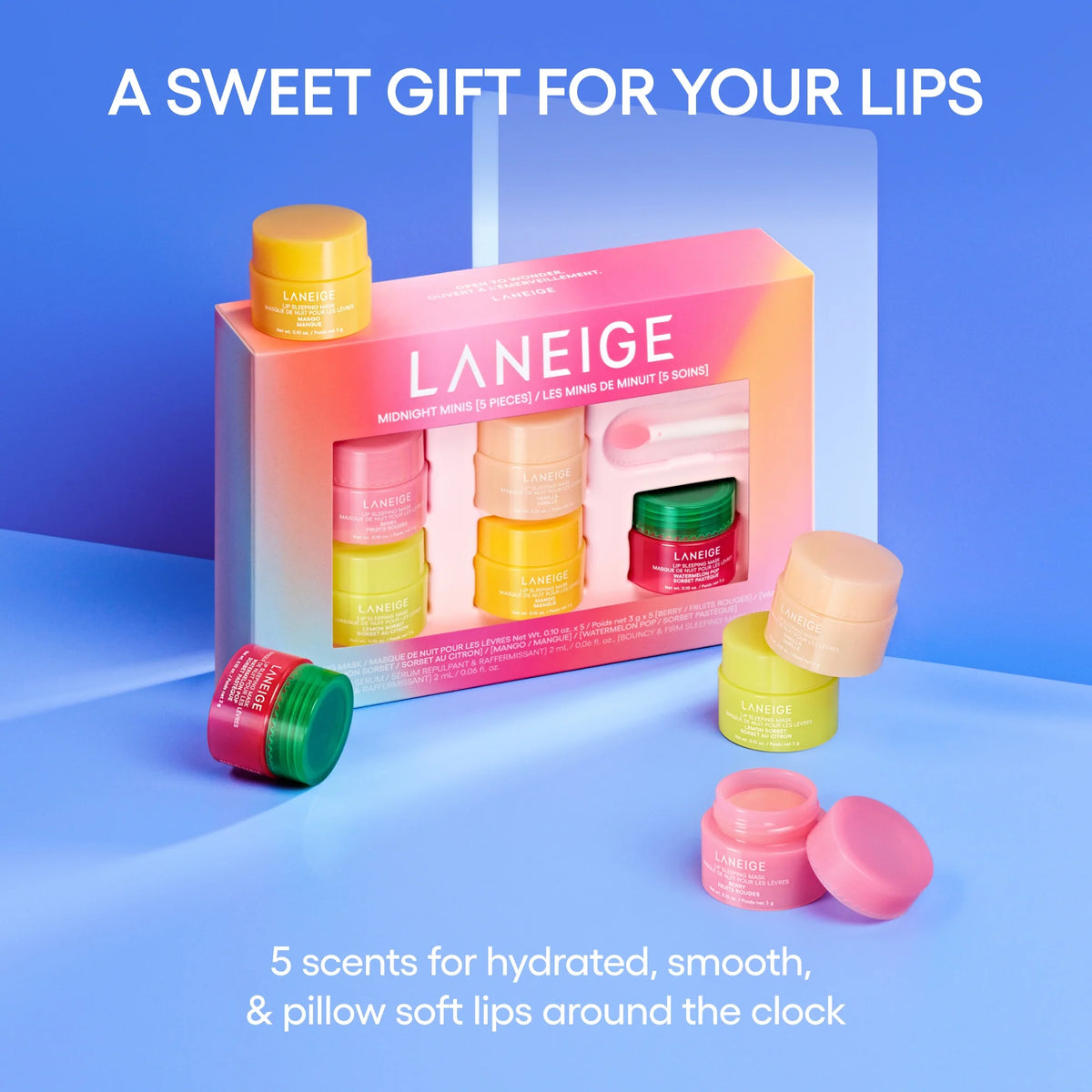 Lip Sleeping Mask Midnight Minis [5 pieces] - Laneige