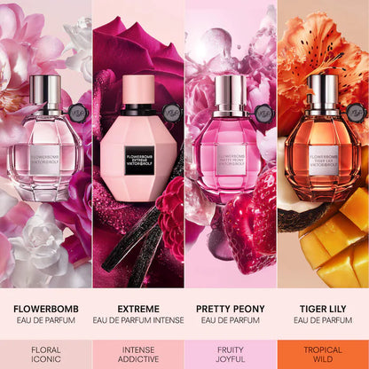 Flowerbomb Pretty Peony Eau De Parfum with Peony & Strawberry - Viktor&Rolf