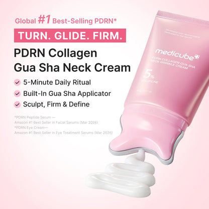 PDRN Collagen Gua Sha Neck Wrinkle Cream- Medicube
