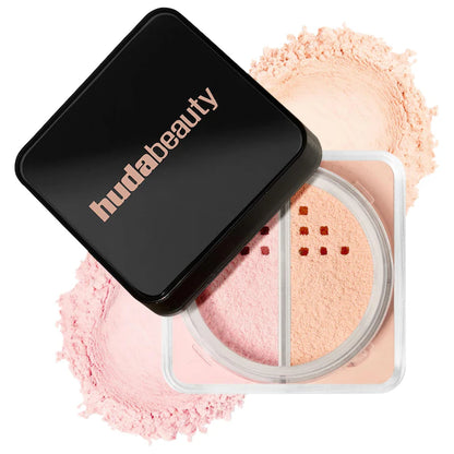 Easy Bake Loose Powder Brightening + Correcting Duo - Huda Beauty