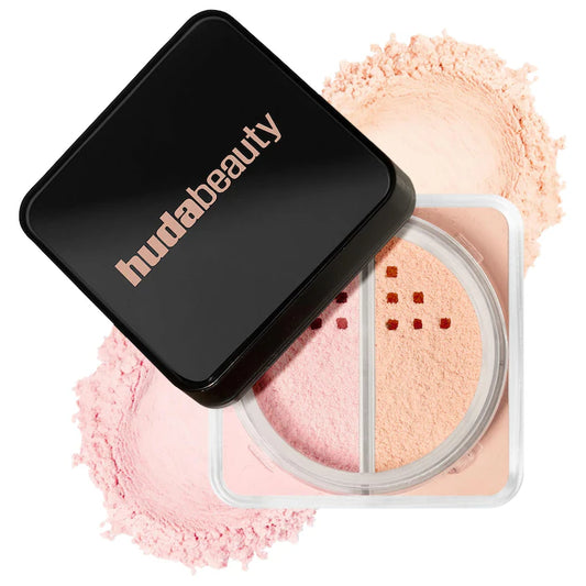 Easy Bake Loose Powder Brightening + Correcting Duo - Huda Beauty
