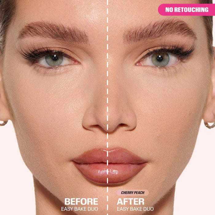 Easy Bake Loose Powder Brightening + Correcting Duo - Huda Beauty