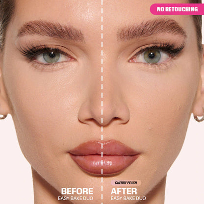 Easy Bake Loose Powder Brightening + Correcting Duo - Huda Beauty