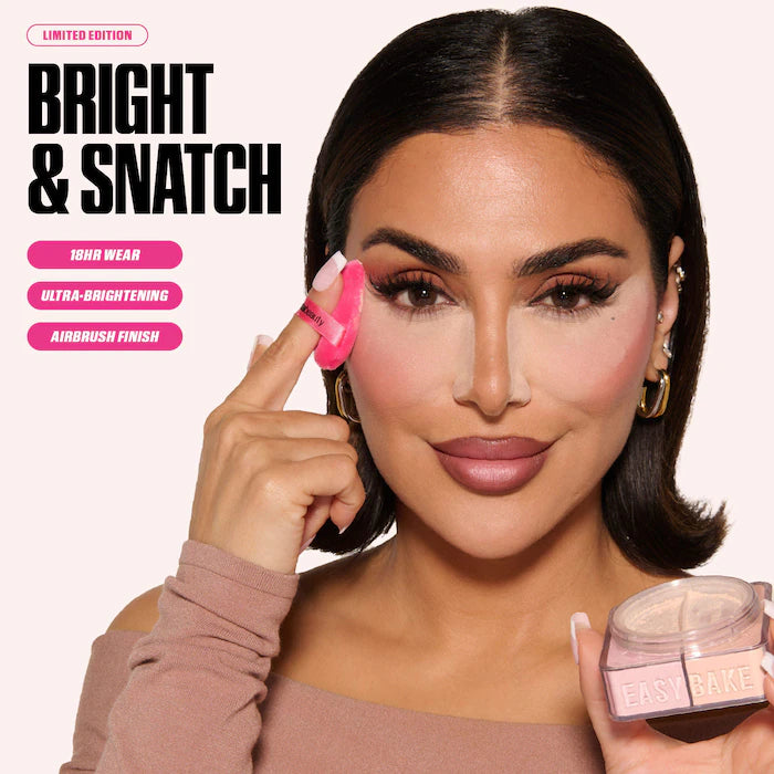 Easy Bake Loose Powder Brightening + Correcting Duo - Huda Beauty