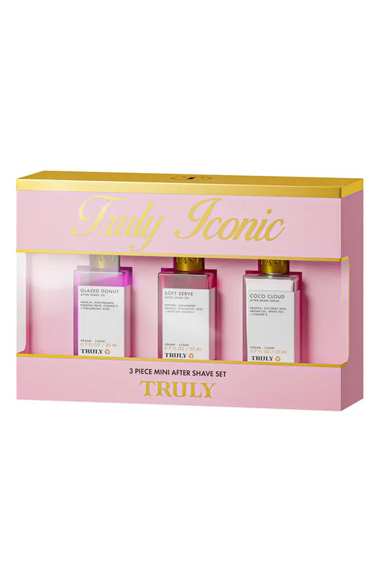 Truly Iconic 3pcs Mini After Shave Set - Truly