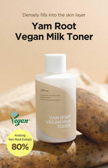 Yam Root Vegan Milk Toner - Isntree