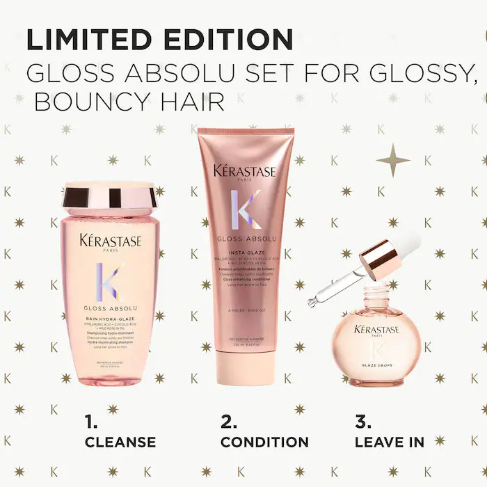 Gloss Absolu Trio Gift Set for Glossy Hair - Kerastase