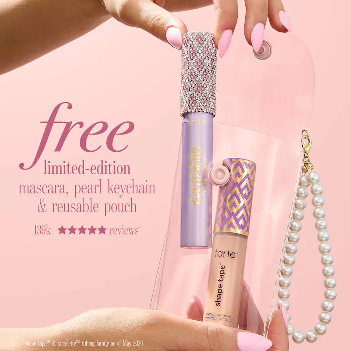 Spotted: icons shape tape concealer & tartelette tubing mascara set - Tarte