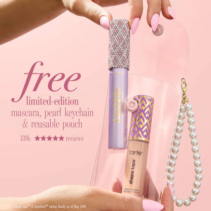 Spotted: icons shape tape concealer & tartelette tubing mascara set - Tarte