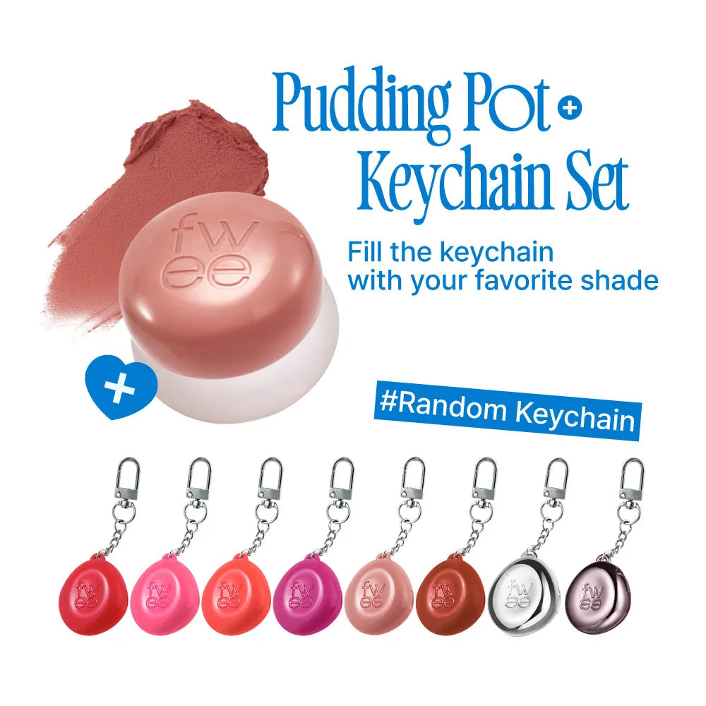 Pudding Pot Keyring Set - Fwee