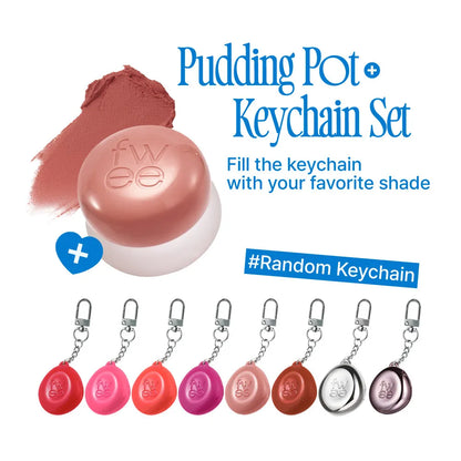 Pudding Pot Keyring Set - Fwee