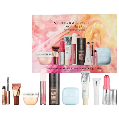 Vacay All Day Makeup and Skincare Value Set - Sephora Favorites
