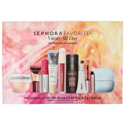 Vacay All Day Makeup and Skincare Value Set - Sephora Favorites