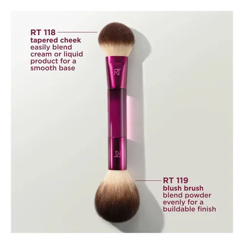 Berry Kiss Dual Ended Brush - Real Techniques