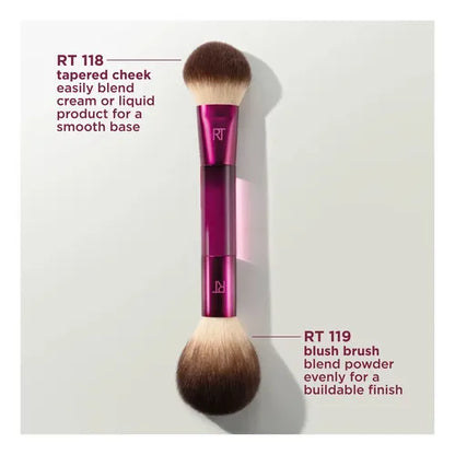 Berry Kiss Dual Ended Brush - Real Techniques